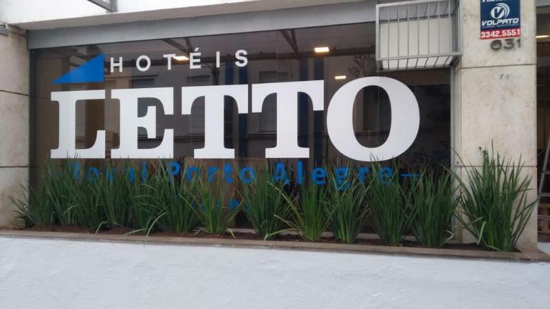 Letto Hotel Porto Alegre Exterior foto